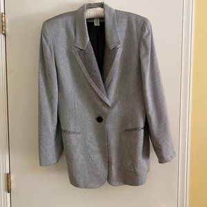 Christian Dior suit with pants and skirt. Vintage. Exquisite design. size 14